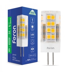 Светодиодная лампа Feron LB-423 4W G4 2700K 12V