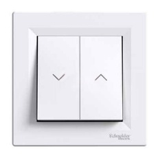 Вимикач Schneider Electric Asfora Для Жалюзі Білий