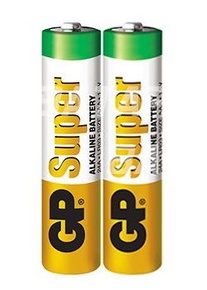 Батарея GP Super Alkaline ААА LR03,  1,5V