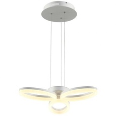 Люстра LED HOROZ "ELEGANCE-24" 24W 4000K (Белая)