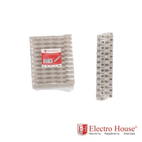 Клеммная колодка Electrohouse 6A 6mm²