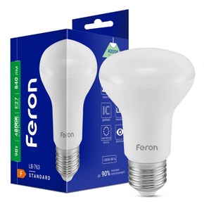 Светодиодная лампа Feron LB-763 R63 9W E27 4000K