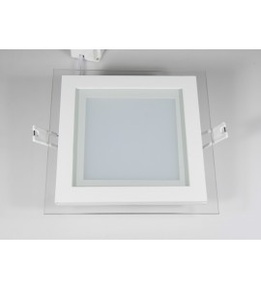 LED-Панель Luxel Зі Скляним Декором 160 * 160 * 34Мм 12W
