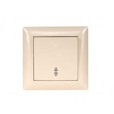 Вимикач Прохідний Luxel PRIMERA Крем