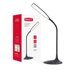 
                        LED светильник  MAXUS DKL 6W 4100K черная