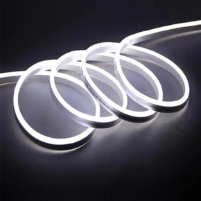 Світлодіодний неон 12V 6мм 6000K IP68 (крок порізки 10мм)