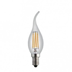 Лампа VELMAX Filament-Amber C37t 6W E14