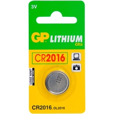 Батарейка GP CR-2016 LITHIUM 3V