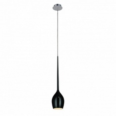 Подвесной светильник AZZARDO IZZA 1 pendant black MD1288-1BL