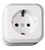 Розетка с заземлением Luxel OPERA