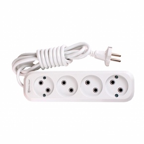 Удлинитель Electrohouse 4 гнезда б/з длина 5 м.
