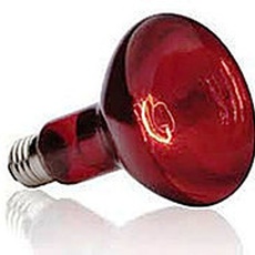 Лампа Lemanso красная 250W E27