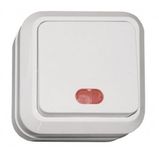 Вимикач Прохідний З Підсвіткою Luxel OPERA