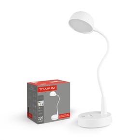LED лампа настольная с акумулятором TITANUM TLTF-012W 7W 3000-6000K
