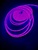 Светодиодный неон 12V 6х12мм фиолетовый (purple) IP68