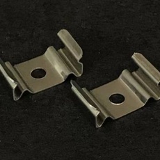 Монтажная клипса металическая под ленту 220В