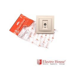 Розетка Телевізійна Electrohouse Enzo EH-2196