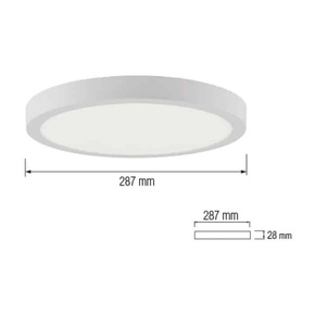 Светильник накладной Horoz Caroline 28 6400k