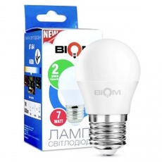 Светодиодная лампа Biom  G45 6W E27 4500К