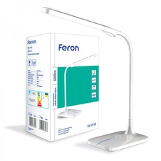 Настольный светодиодный светильник Feron DE1732 белый