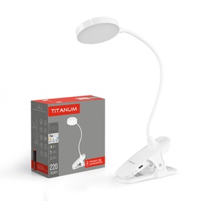 LED лампа настольная с  акумулятором TITANUM TLTF-013W 7W 3000-6000K