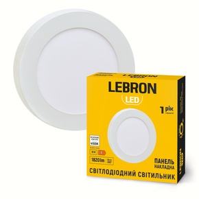Светильник LEBRON L-PRS-1841, 18W, накладной 4100K