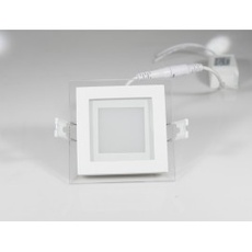 LED-Панель Luxel Зі Скляним Декором 96 * 96 * 30Мм 6W