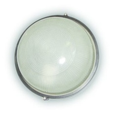 Светильник LEMANSO круг метал. 60W без решетки белый