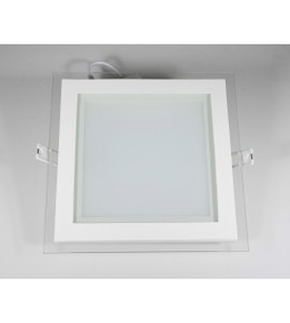LED-панель Luxel зі скляним декором 200*200*34мм 18W