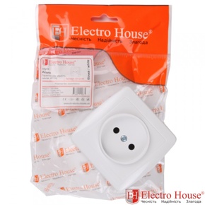 Розетка Electrohouse Acura б/з накладна