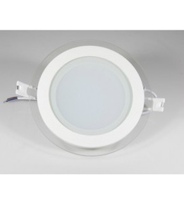 LED-Панель Luxel Зі Скляним Декором D160 * H38Мм 12W