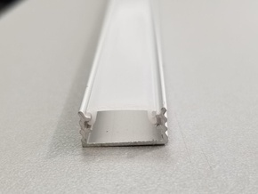 Профиль прямой накладной + рассеиватель Led-one  (1м)