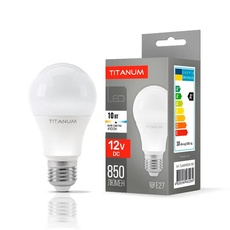 Светодиодная лампа TITANUM A60 12V 10W E27 4100K