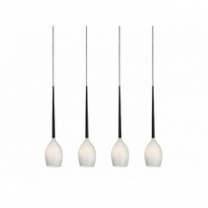 Подвесной светильник AZZARDO IZZA 4 pendant white MD1288B-4W