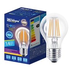 Led лампа ISKRA filament 6W E27 3000K