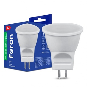 Светодиодная лампа Feron LB-271 3W G5.3 2700K 	ø35х44 мм