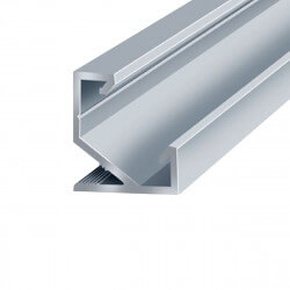 Профиль алюминиевый угловой анодированый (2м) 17х17мм