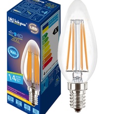 Led лампа ISKRA filament B35 4W E14 3000K