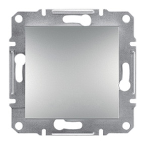 Вимикач Schneider Electric Asfora 1-Кл Алюміній