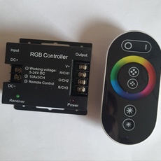 Контроллер Led-One RGB 30A 5-24V черный пульт