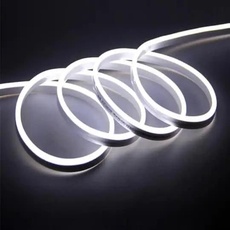 Светодиодный неон 12V 6х12мм белый IP68