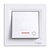 Вимикач Schneider Electric Asfora 1-Кл Білий З Підсвічуванням Прохідний
