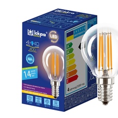 Led лампа ISKRA filament 4W E14 3000K