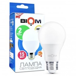 Светодиодная лампа Biom A65 15W E27 3000К