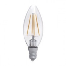 Лампа Світлодіодна Electrum Filament Свічка LC-4F 4W E14 3000K