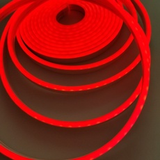 Світлодіодний неон 12V 6мм червоний  IP68
