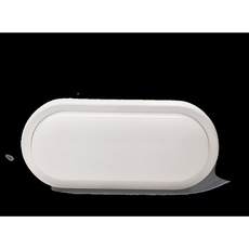 LED светильник LEBRON L-WLO-S, 12W, овал, 4100K, 1050Lm, ІР65,  СВЧ датчик движения