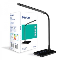 Настольный светодиодный светильник Feron DE1732 черный