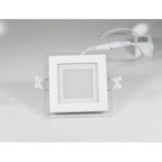 LED-панель Luxel со стеклянным декором 96*96*30мм 6W