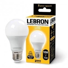 LED лампа Lebron A60 10W 3000K